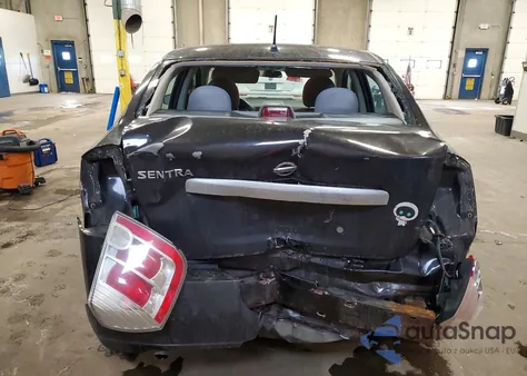 2010 Nissan Sentra 2.0 z USA, uszkodzony, nr VIN 3N1AB6AP6AL630089